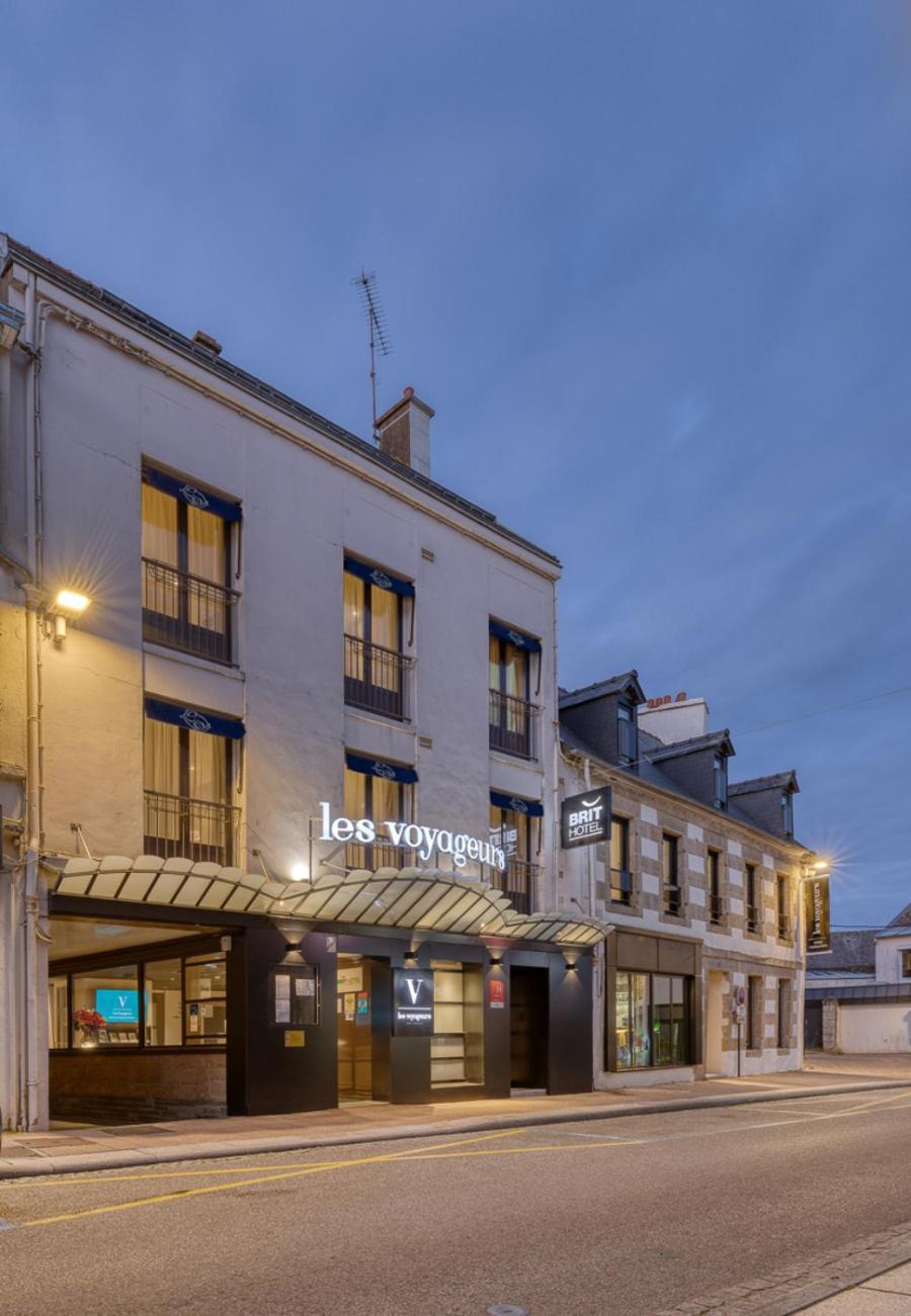 Brit Hotel Les Voyageurs Loudéac Exteriér fotografie